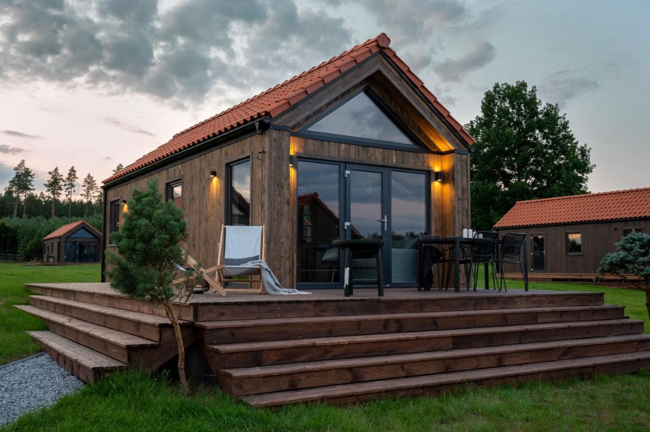 Mazurskie Hytte Łukta Exteriér fotografie