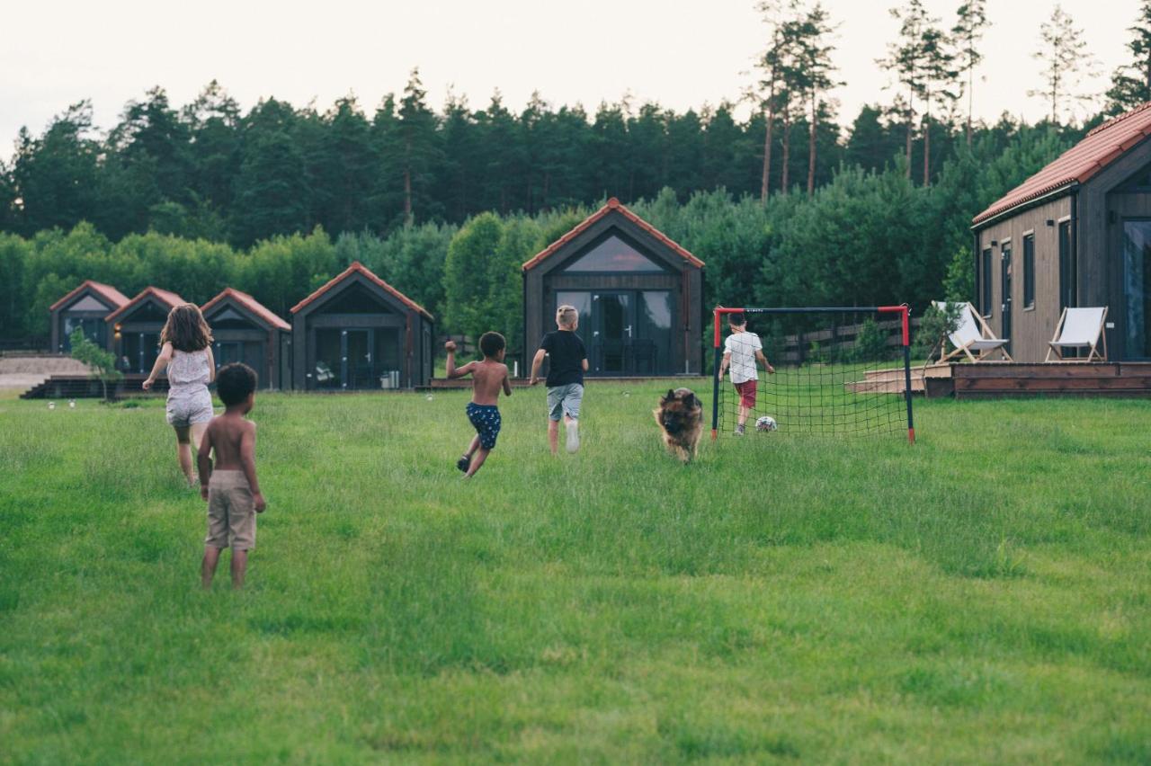 Mazurskie Hytte Łukta Exteriér fotografie