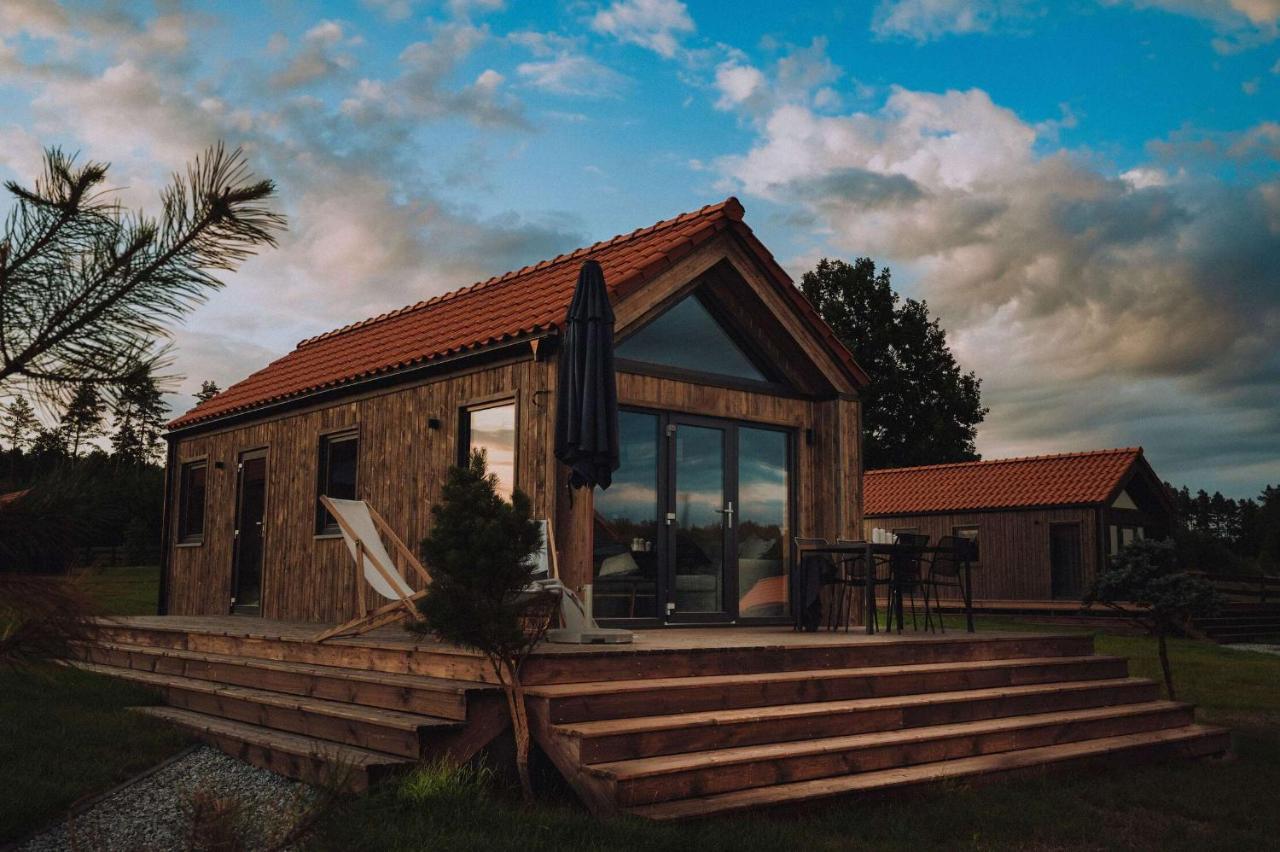 Mazurskie Hytte Łukta Exteriér fotografie