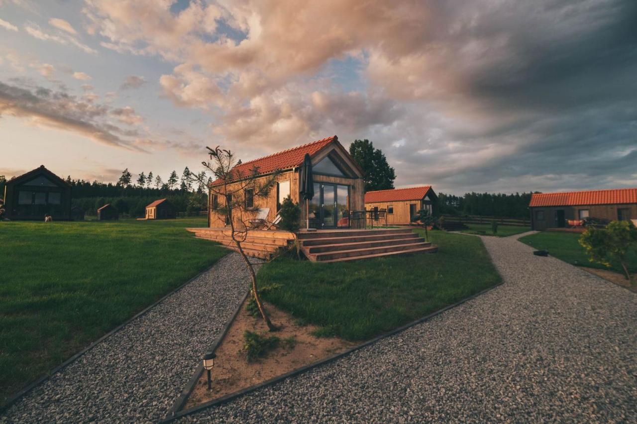 Mazurskie Hytte Łukta Exteriér fotografie
